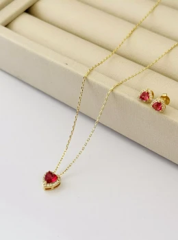 Conjunto Love Cravejado