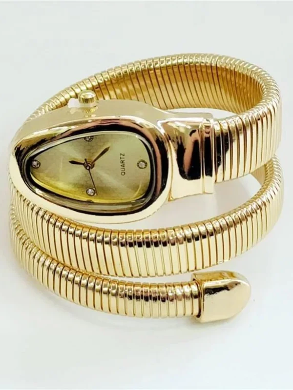 Relógio Quartz Bracelete- Dourado