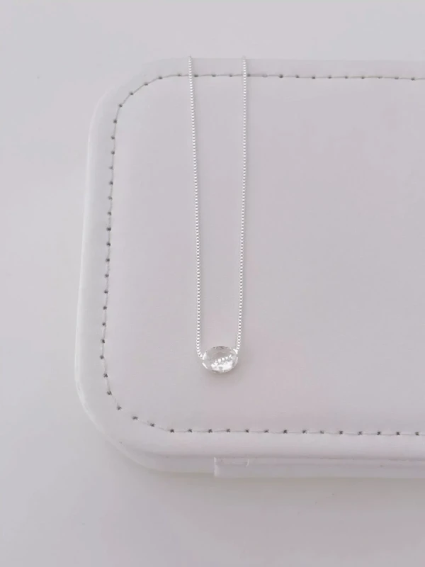 Colar ponto de luz Oval
