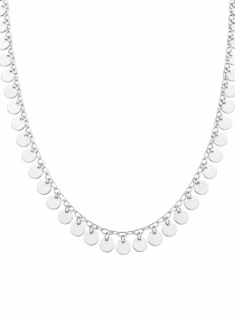 Choker medalhas Monalisa - Prata
