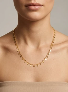 Choker medalinhas Laura - Ouro