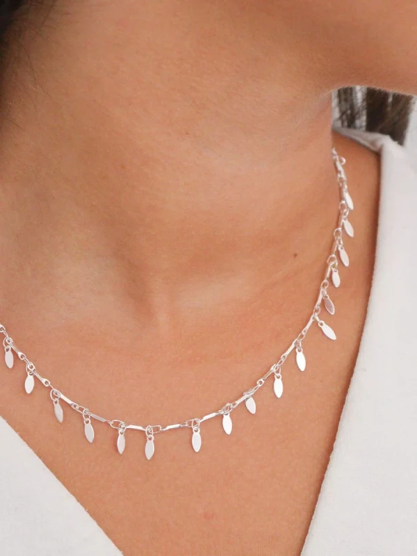 Choker Sofia - Prata