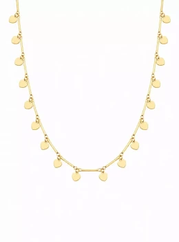Chocker palitinhos corações - Ouros