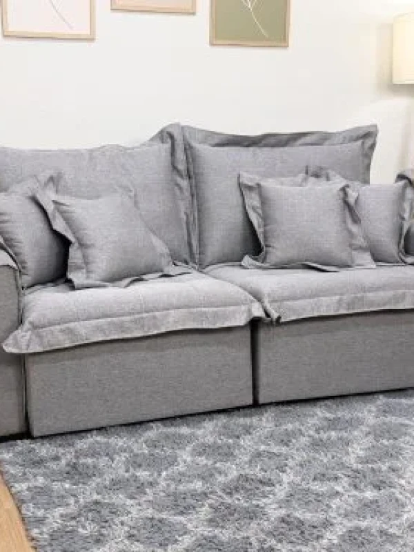 Sofá Cama Retrátil Reclinável Bolt 2.00m Mod.80