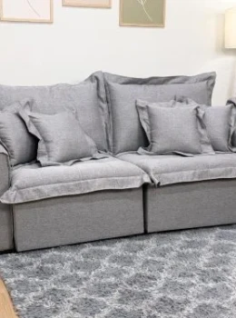 Sofá Cama Retrátil Reclinável Bolt 2.00m Mod.80