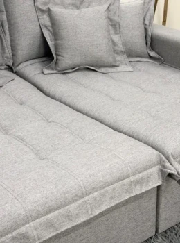 Sofá Cama Retrátil Reclinável Bolt 2.00m Mod.80