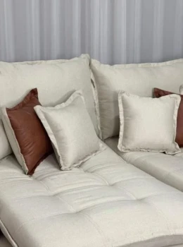 Sofá Cama Retrátil Reclinável Gabriella 2,10m