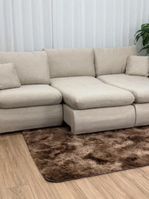 Sofá Cama Retrátil Reclinável Amaranto 2.70m 3 Modulos 80 – Innove