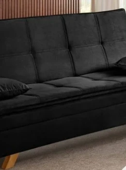 SOFÁ CAMA PREMIUM 1.90 C/ 02 ALMOFADAS DECORATIVAS