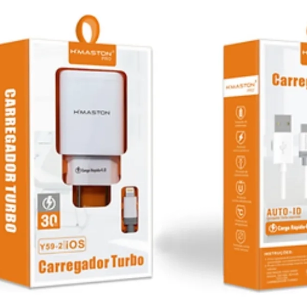 CARREGADOR IPHONE TURBO 30W