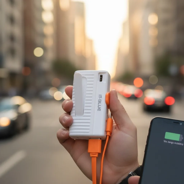 Carregador Portátil IPHONE x TIPO C 5000mah