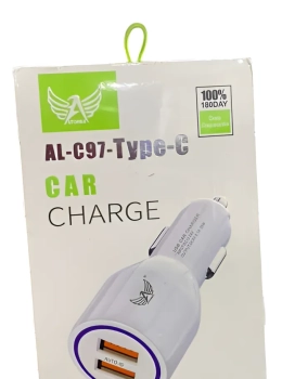 Carregador Veicular 2 Usb Ltomex Al-c97-c 5.1a 2em1 Branco Branco