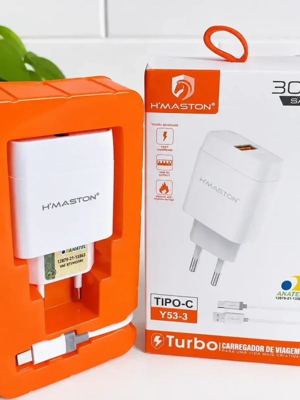 CARREGADOR TIPO C TURBO 30W