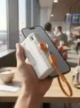 Carregador Portátil IPHONE x TIPO C 5000mah
