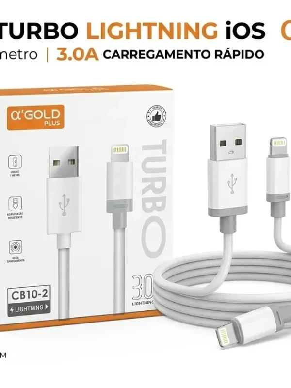 CABO CARREGADOR IPHONE 1MT-30W