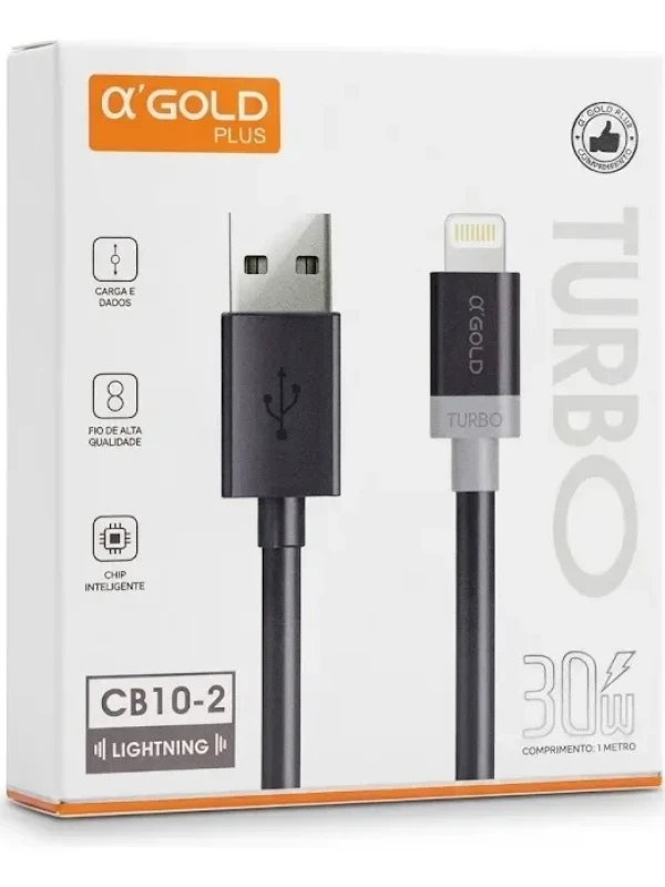 CABO CARREGADOR IPHONE 1MT-30W