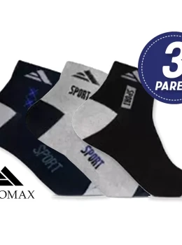 MEIAS MASCULINA KIT COM 3 OU 6 PARES