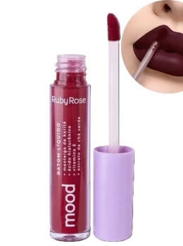 Batom Líquido Mood - Ruby Rose Ácido Hialurônico e Karite