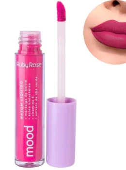 Batom Líquido Mood - Ruby Rose Ácido Hialurônico e Karite
