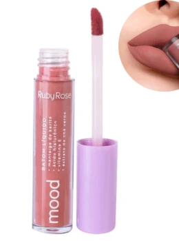 Batom Líquido Mood - Ruby Rose Ácido Hialurônico e Karite