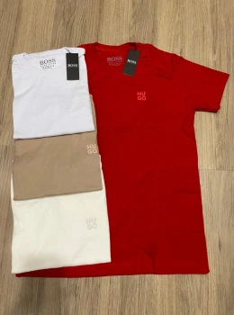 Camisa Premium Malha Peruana 100% algodão ( G )