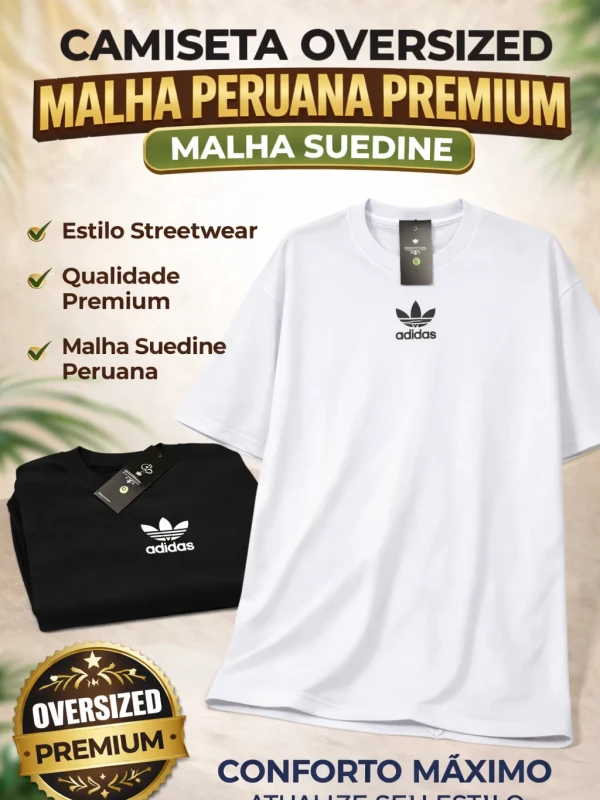 Camisa Oversized Adidas 
