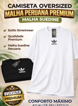 Camisa Oversized Adidas 