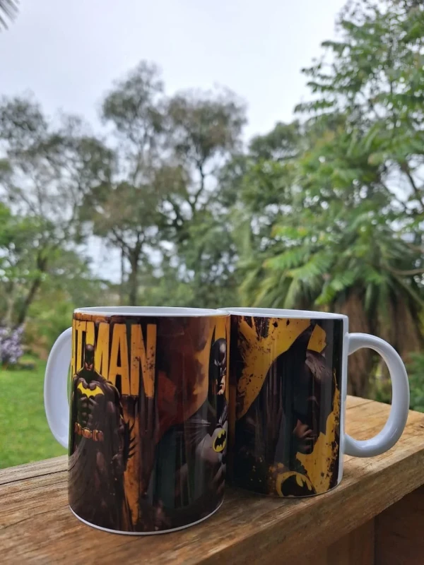 Caneca Branca Personalizada Batman – Herói DC
