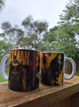 Caneca Branca Personalizada Batman – Herói DC