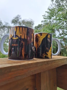 Caneca Branca Personalizada Batman – Herói DC