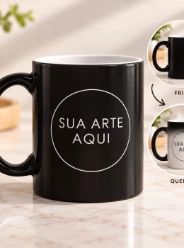 Caneca Mágica Personalizada — Revele Sua Arte com Calor