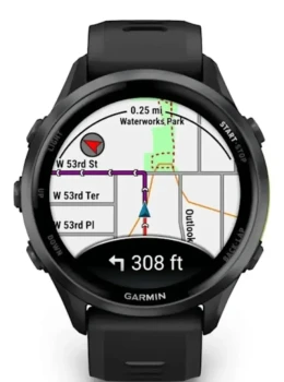 Relógio Garmin Forerunner 970 47mm Preto