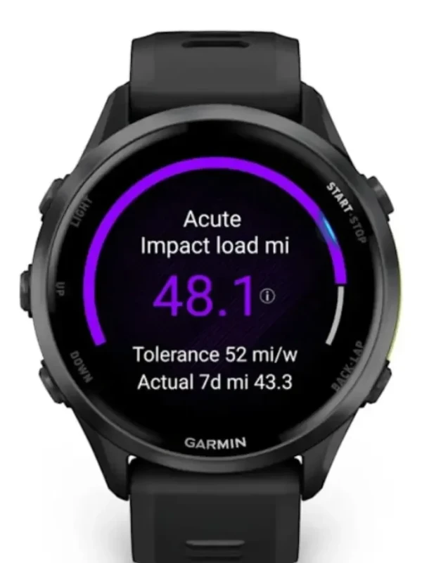 Relógio Garmin Forerunner 970 47mm Preto