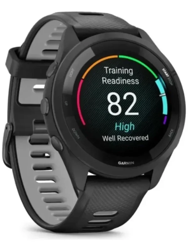 Relógio Garmin Forerunner 265 Music AMOLED Preto 46mm