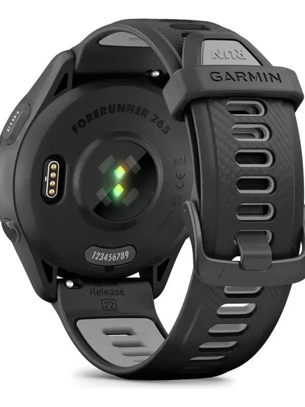 Relógio Garmin Forerunner 265 Music AMOLED Preto 46mm