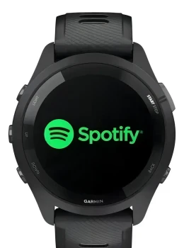 Relógio Garmin Forerunner 265 Music AMOLED Preto 46mm