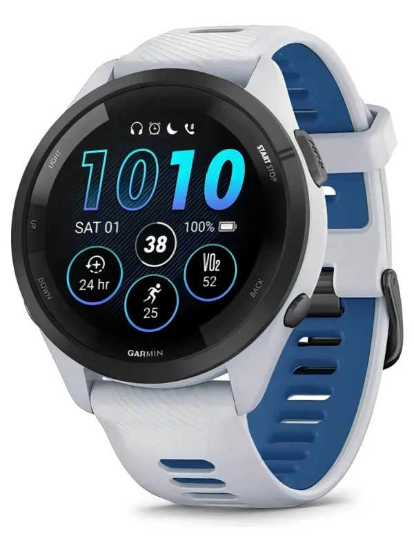 Relógio Garmin Forerunner 265 Music Branco 46mm