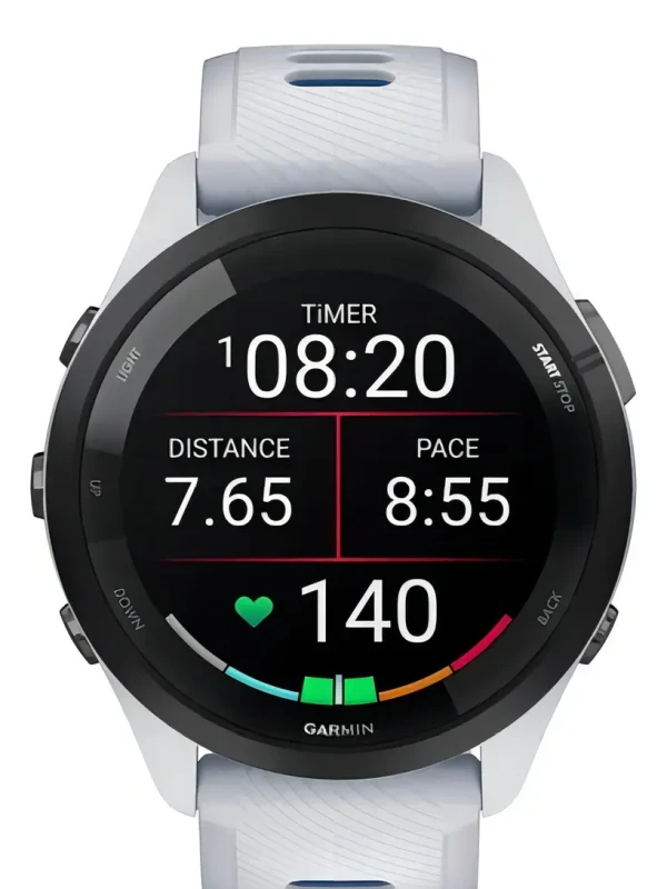Relógio Garmin Forerunner 265 Music Branco 46mm