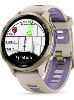 Relógio Garmin Forerunner 970 47mm Soft Gold