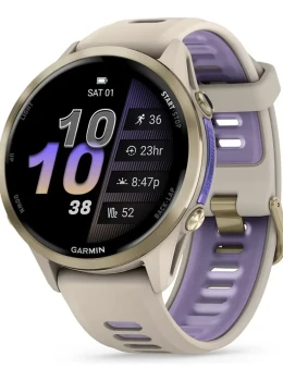 Relógio Garmin Forerunner 970 47mm Soft Gold
