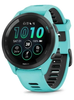 Relógio Garmin Forerunner 265 Music Azul 46mm