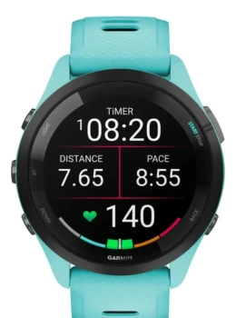 Relógio Garmin Forerunner 265 Music Azul 46mm