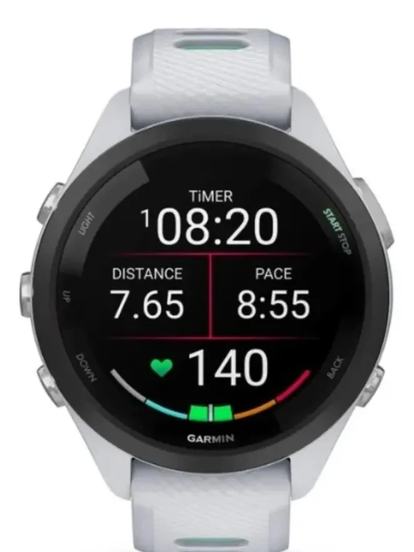 Relógio Garmin Forerunner 265s Music Branco 42mm