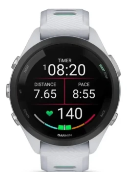 Relógio Garmin Forerunner 265s Music Branco 42mm