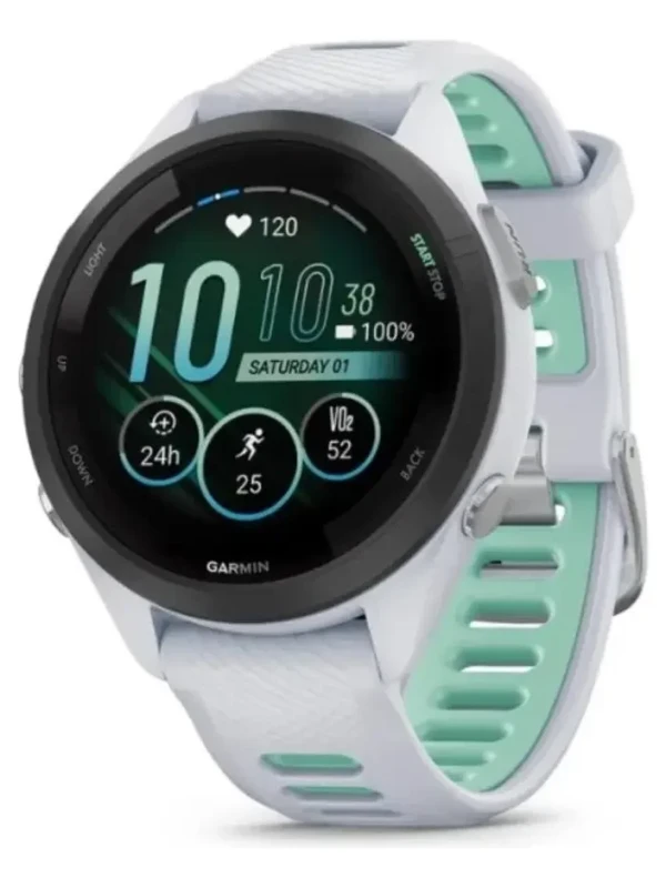 Relógio Garmin Forerunner 265s Music Branco 42mm