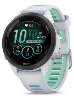 Relógio Garmin Forerunner 265s Music Branco 42mm