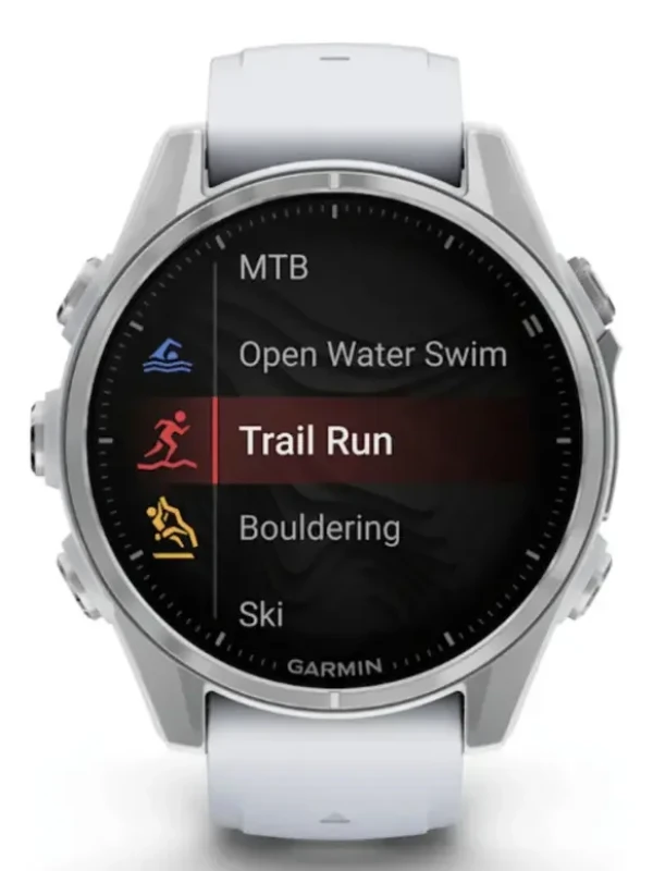 Relógio Garmin Fênix 8 Amoled Branco 43mm