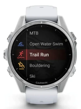 Relógio Garmin Fênix 8 Amoled Branco 43mm