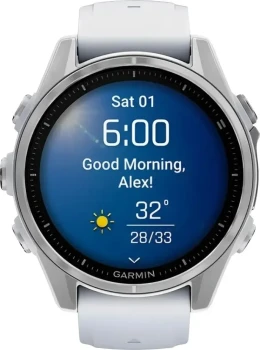 Relógio Garmin Fênix 8 Amoled Branco 43mm