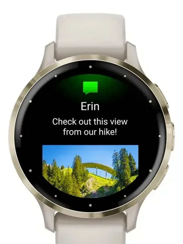 Relógio Garmin Venu 3s Ivory 41mm